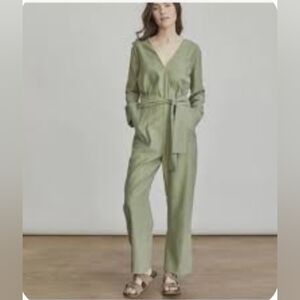 Elizabeth and James Olive Jumpsuit